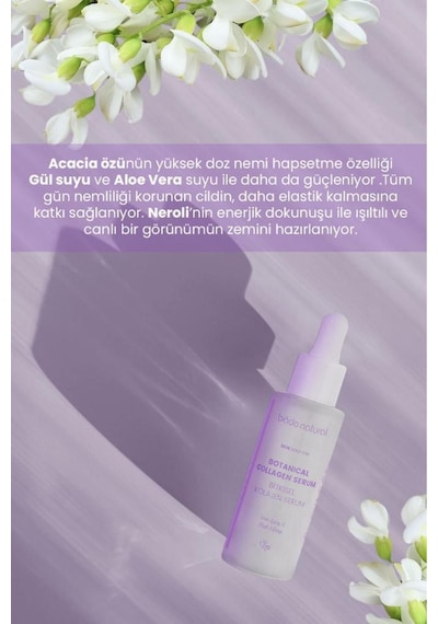 Bade Natural Bitkisel Kolajen Yüz Serumu Ve   30 ML