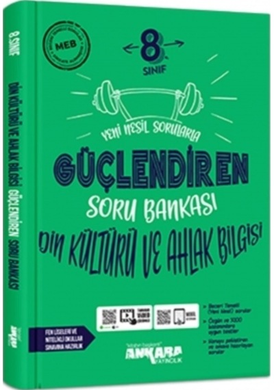 Ankara 8.sınıf Güçlendiren Din Kültürü Ve Ahlak Bilgisi Soru Bankası 2021