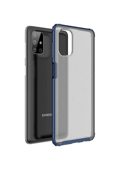 Samsung Uyumlu Galaxy M51 Kilif Armor Shield Zirhli Koruma Silikon 411055100