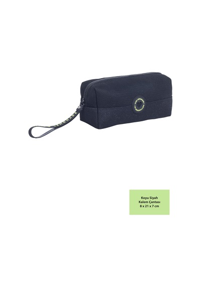 Mıss Lemonade Pencıl Case Emo Black Kalem Kutusu 165-Koyu Yeşil