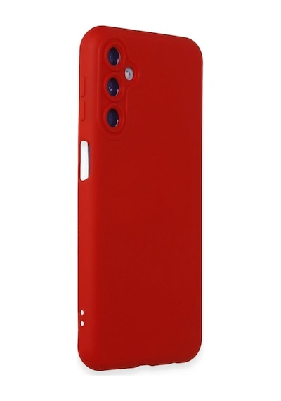 Samsung Galaxy Uyumlu M14 5g Kılıf Nano İçi Kadife Silikon - Kırmızı İtdark35279