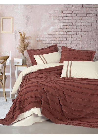Cotton Box Limi Çift Kişilik Yatak Örtülü Nevresim Takımı Rolf Tarçın