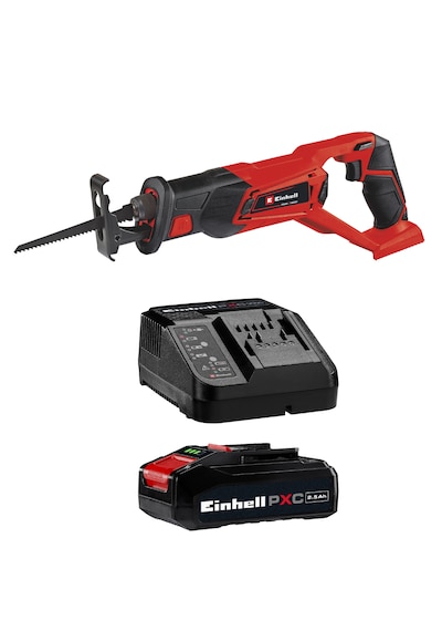 Einhell TE-AP 18/22 Li, Akülü Kılıç Testere Seti (2,5 Ah Akü ve Şarj Cihazı Dahildir)