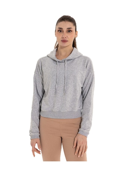 Inguz Kapüşonlu Hoodie Gri