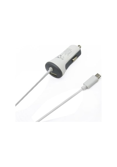 Syrox C26 Araç Şarj Aleti 3.4A Sabit Micro Usb Kablo + Usb Port B