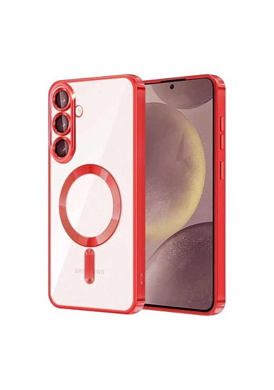 Galaxy S25 Fe Kross Magneticsafe Kapak - Kırmızı
