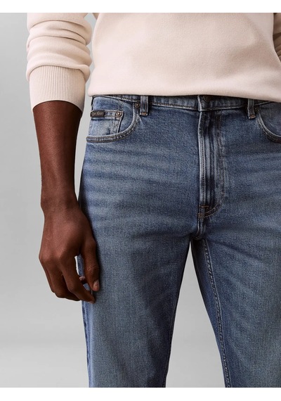 Calvin Klein Slım Straıght Dıggor, 3yf, 30, 32 Mavi Erkek Kot Pantolon
