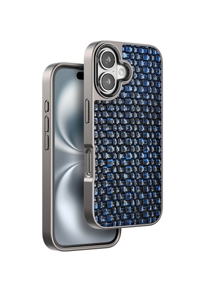 Venco - 217 - İphone 16 Brand Kapak - Glblseme - - Lacivert
