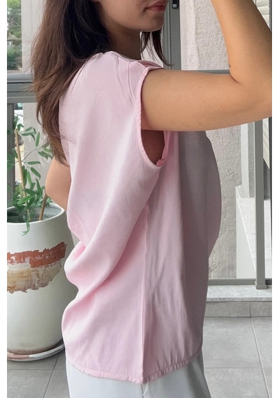 Bb Butik Basic Tasarım Dokuma Modal Kumaş Kolsuz Bluz Rahat Kalıp Modern Kadın Bluz My3535 Pembe Bb Butik Basic Tasarım Dokuma Modal Kumaş Kolsuz Bluz Rahat Kalıp Modern Kadın Bluz My3535 Pembe