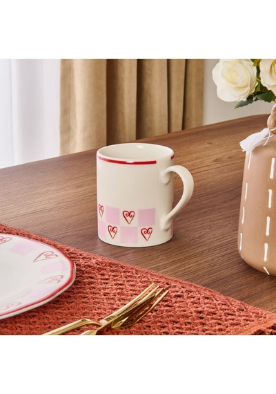 Kitchen Love Kupa - Pembe / Beyaz - 290 Ml Renkli
