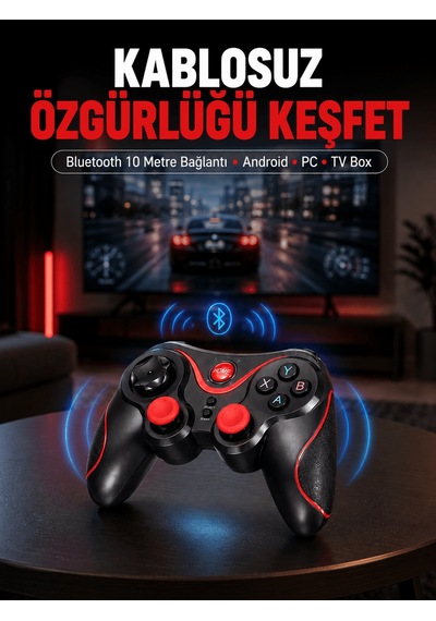 Gelişmiş Kontrol Hassasiyeti Sunan Kablosuz Bluetooth Oyun Kolu Astraltech