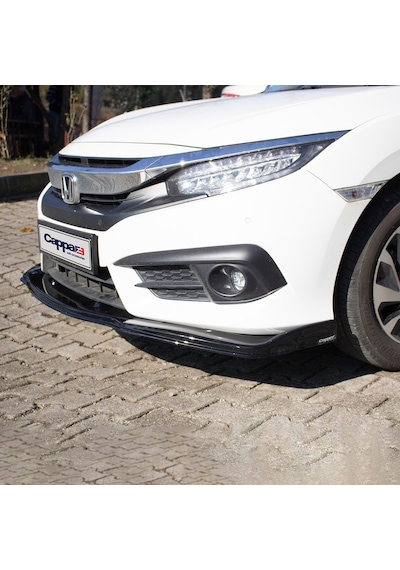 Honda Civic 2016- Yılı Ve Sonrası Uyumlu Ön Tampon Lip