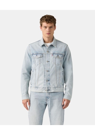 Levi's Erkek Açık Mavi Trucker Kot Ceket 72334-0775-14243