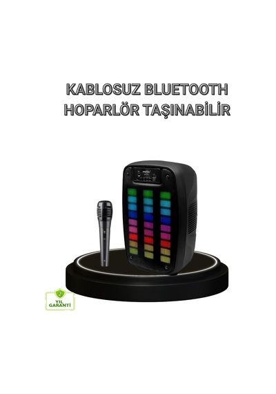 Bluetooth Hoparlör Kablosuz Bağlantı 2 Saat Müzik Süresi
