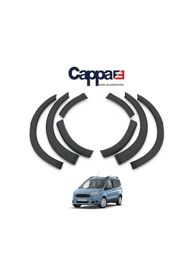 Cappafe Ford Courrier Çamurluk Dodik Uv Kat. Abs 8 Parça 2018-