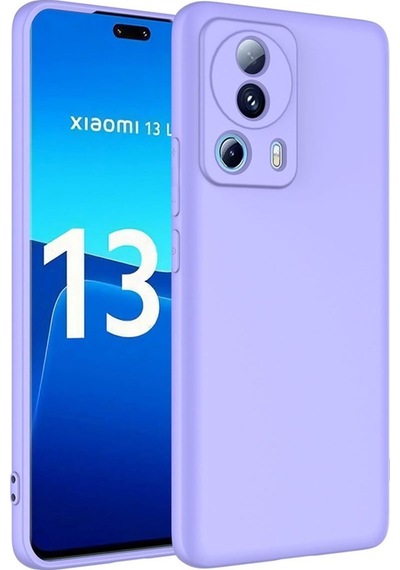 Xiaomi Mi 13 Lite Kılıf Zore Mara Lansman Kapak Lila