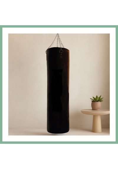 Bşkvirgo Boks Torbası 80x30 Cm Büyük - Zincirli Askılı, Kum Dolgulu Bsk2026
