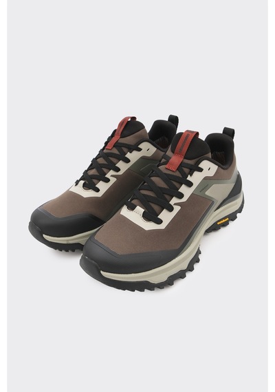 Derinet İthal Malzeme Su Geçirmez Erkek Sneaker Haki Haki