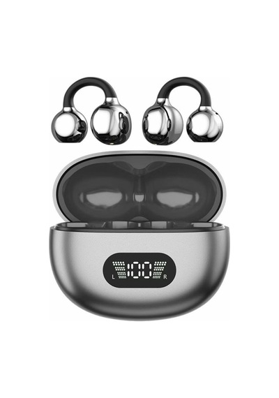 2026 Yeni K1 Kulak Klipsli Spor Kulaklıklar Kablosuz Stereo Kulaklıklar Tws Kulaklık Siyah - 886042047