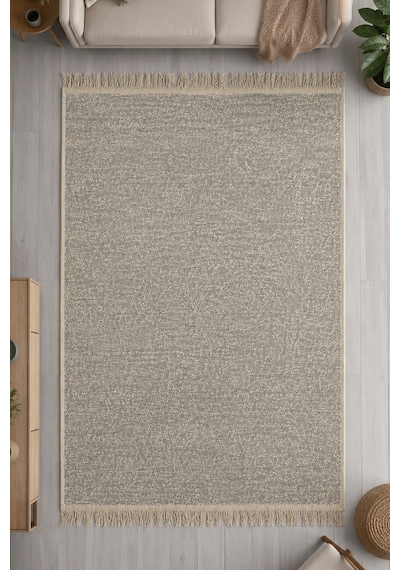 Düz Desen Makinede Yıkanabilir Pamuklu Kilim Pratik Ve Günlük Kullanıma Uygun Renkli