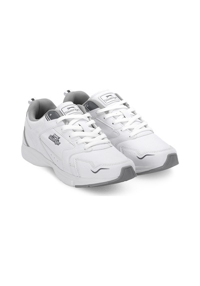 Slazenger Alfa I Kadın Beyaz / Gri Koşu & Yürüyüş Spor Ayakkabısı Beyaz - Gri