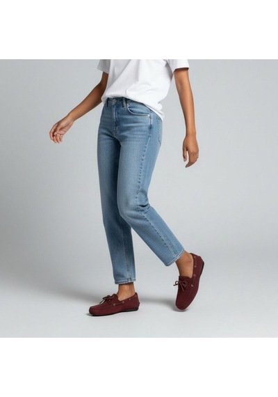 Ne&ve Shoes Bordo Süet Hakiki Deri Kadın Bağcıklı Loafer Ayakkabı