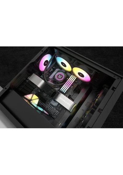 Corsair İcue H100i Elıte Lcd Xt Display 240mm Liquid Cpu Soğutucu