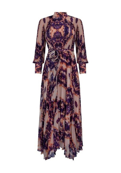 Senna Chıcory Dress Orange Turuncu