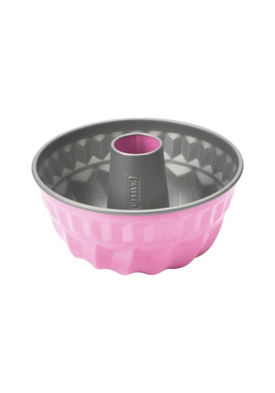 Kaıser Colour Borulu Kek Kalıbı Pembe 22cm Diğer