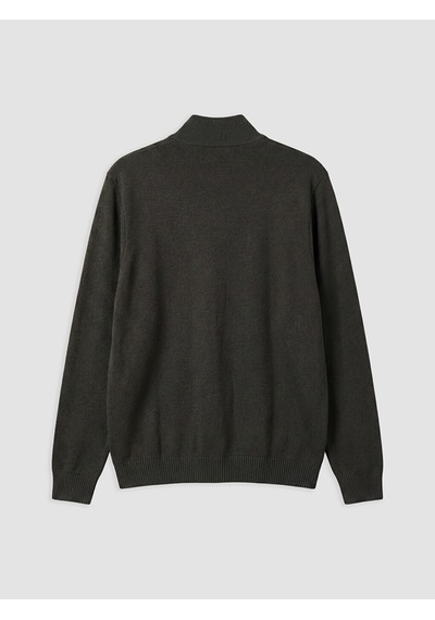 Lcwaıkıkı Classic Yeşil Regular Fit Dik Yaka Erkek Triko Hırka