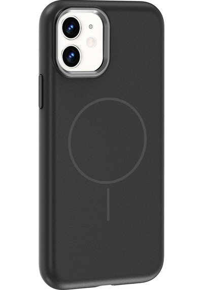 Apple Uyumlu iPhone 11 Kılıf M-safe Şarj Özellikli Metal Kamera Çerçeveli Zore Edi Silikon Kapak