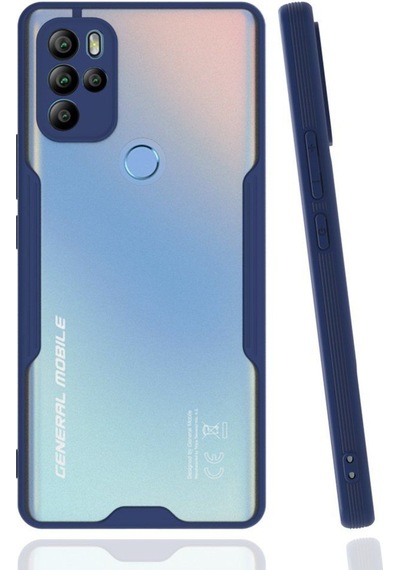General Mobile Gm 21 Pro Tam Korumali Renkli Kenarli Parfe Kilif 521973080