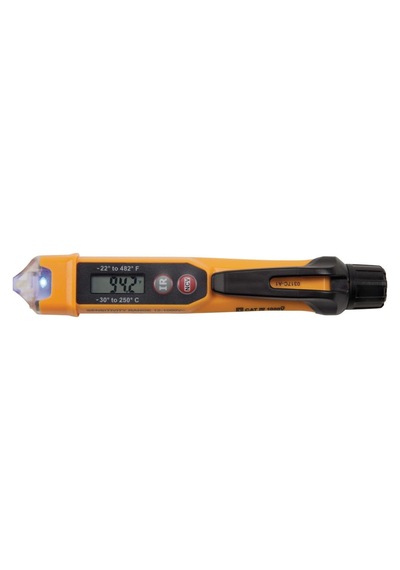 Klein Tools Ncvt-4ır Temassız Voltaj Test Cihazı, 12-1000v Ac Kalem Tipi, Kızılötesi Termometre -22