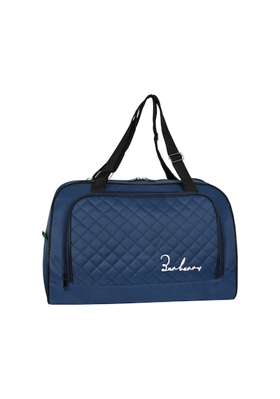 Galb Leather Unisex Lacivert Spor Seyahat El Valizi