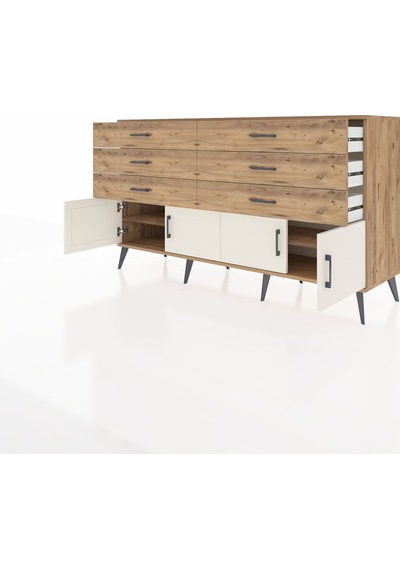 Hyperion Konsol 2 Raflı 6 Çekmeceli 4 Kapaklı 176x44x99 Çam-aytaş Çam-aytaşı/çam Hyperion Konsol 2 Raflı 6 Çekmeceli 4 Kapaklı 176x44x99 Çam-aytaş Çam-aytaşı/çam