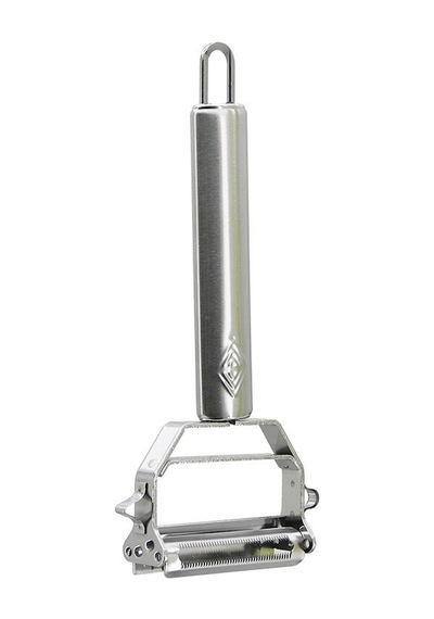 İbico İ22-124 Soyacak Metal Çift Başlı Metal Saplı Turbo Julyen