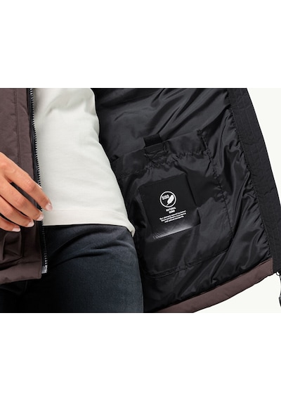 Jack Wolfskin Dellbrueck Jkt Unisex Outdoor Montu 500 Dolgu Kaz Tüyü 1207561-2613 Siyah Jack Wolfskin Dellbrueck Jkt Unisex Outdoor Montu 500 Dolgu Kaz Tüyü 1207561-2613 Siyah