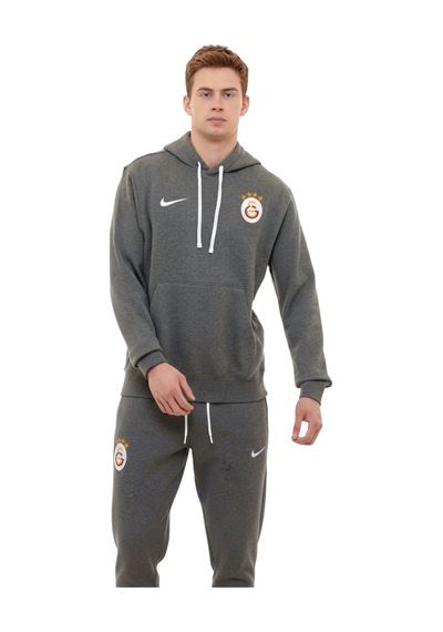 Galatasaray Lisanslı Gri Sweat Ve Eşofman Altı Takımı Gri