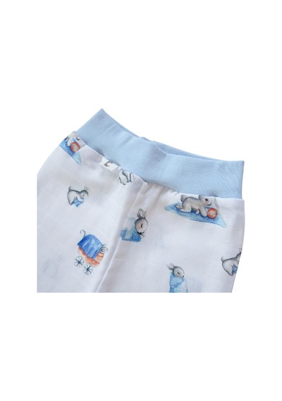 % 100 Pamuk Müslin Patikli Alt 3 Lü Set Bébé Lapin Yndgnalt-1019