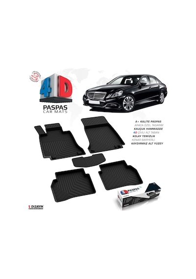 Mercedes E Serisi W212 4d Havuzlu Paspas 2009-2016 A+kalite 4ds-81914