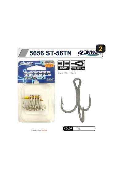Owner 5656 St-56 Tn Üçlü İğne 2