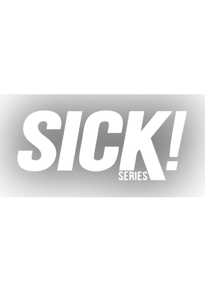 Sick Series Araba Sticker 17x17 Cm Beyaz