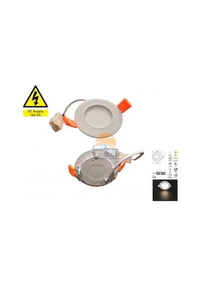 12 Volt 3 W Led Spot Lamba
