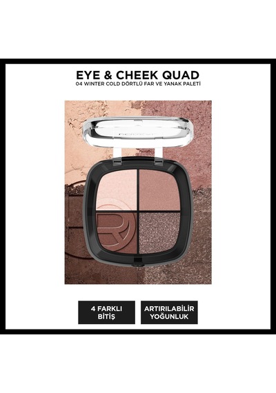 L'oreal Cosmetics Paris Paradise Winter Cold Dörtlü Far Paleti 04 Diğer