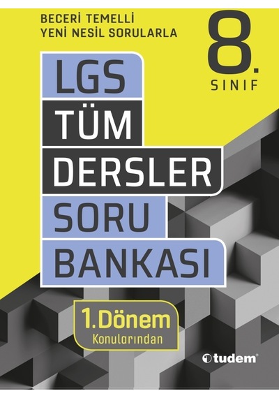 Tudem 8.sınıf Tüm Dersler 1.dönem Soru Bankası