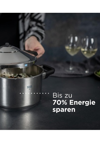Düdüklü Tencere/düdüklü Tencere Duromatıc Inox Set, Yan Saplı Modeller, İndüksiyon, Paslanmaz Çelik, Gümüş, 4 Litre Ve 6 Litre/24 Cm Çok Renkli