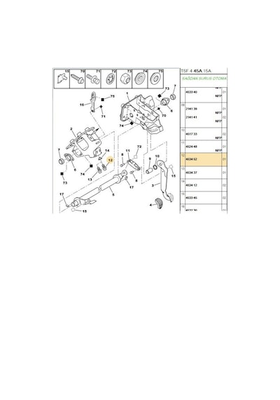 Fren Müşürü 106 206 307 Berlingo Partner Fae24440-mga31166-453452