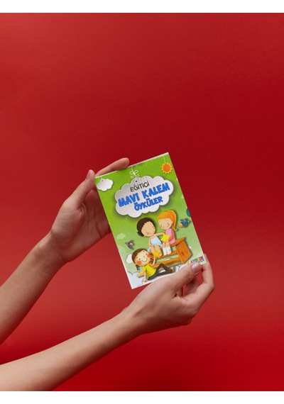 Eğitici Mavi Kalem Öyküler Çocuk Kitapları 8 Kitap