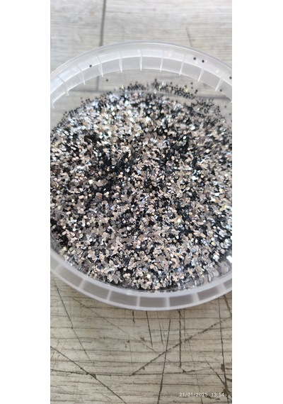 Boya İçerisine Katılan Sim Büyük Kesim Gri 50 Gr