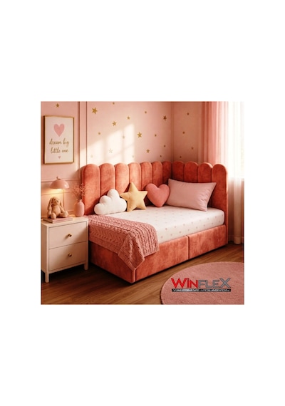 Winflex 10'lu Akustik Duvar Paneli Seti 10x100 Cm Somon